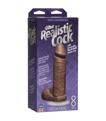 PENE REALISTICO MULATO 20 CM