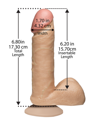 PENE REALISTICO 15 CM