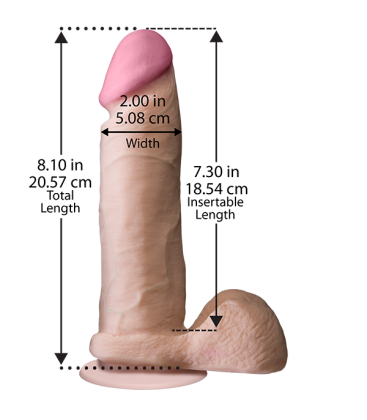 PENE REALISTICO UR3 255 CM