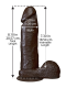 PENE REALISTICO NEGRO 20 CM