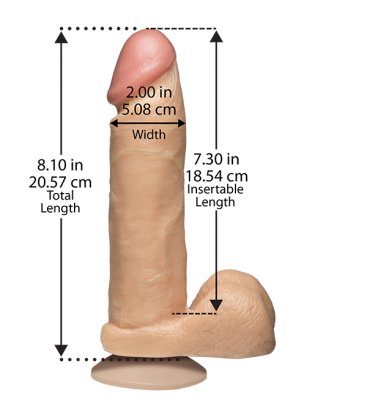 REALISTIC COCK PENE 18 CM