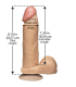 REALISTIC COCK PENE 18 CM