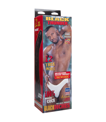 PENE REALISTICO BLACK THUNDER