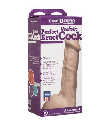 VAC U LOCK PENE REALISTICO 21 CM