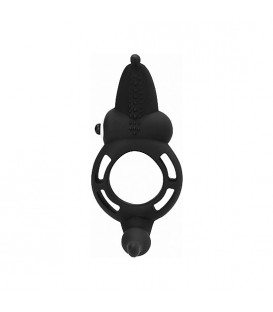 SUPERIOR COCK RING - NEGRO