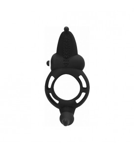 SUPERIOR COCK RING - NEGRO