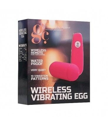 WIRELESS HUEVO VIBRADOR ROSA