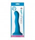 COLOURS WAVE DILDO SILICONA 15CM AZUL