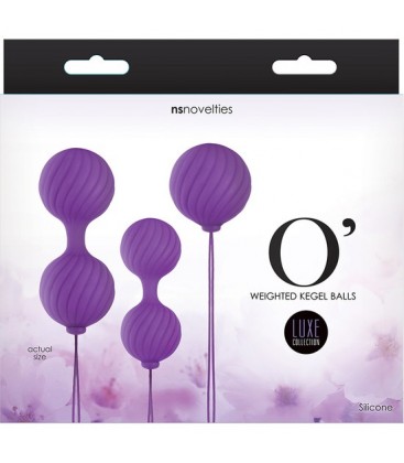 LUXE O WEIGHTED BOLAS KEGEL MORADO