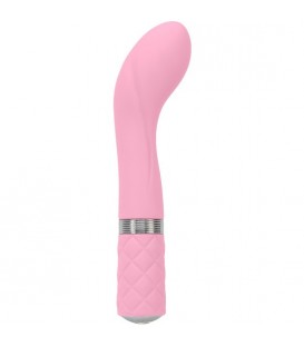 SASSY VIBRADOR PUNTO G CON CRISTAL - ROSA