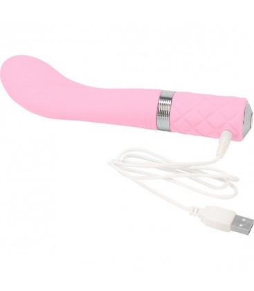 SASSY VIBRADOR PUNTO G CON CRISTAL ROSA