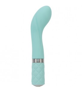 SASSY VIBRADOR PUNTO G CON CRISTAL - TURQUESA