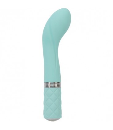 SASSY VIBRADOR PUNTO G CON CRISTAL TURQUESA