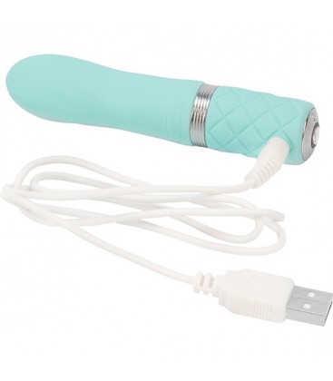 FLIRTY VIBRADOR CON CRISTAL TURQUESA