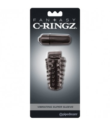 FANTASY C RING VIBR COCK SLEEVE NEGRO