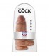 KING COCK CHUBBY PENE CON TESTiCULOS 23CM MULATO