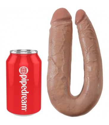 KING COCK PENE DOBLE U 44CM MULATO