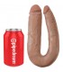 KING COCK PENE DOBLE U 44CM MULATO