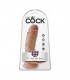 KING COCK PENE REALiSTICO CON TESTiCULOS 20CM MULATO