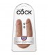 KING COCK PENE DOBLE U 35CM MULATO