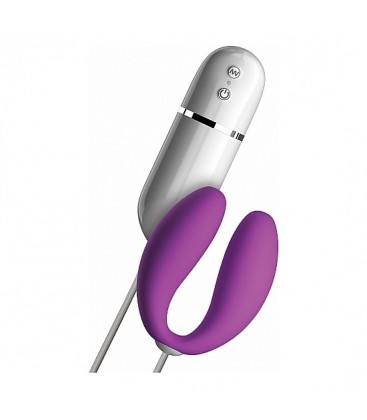 CRUSH SNUGGLES VIBRADOR PARA PAREJAS MORADO