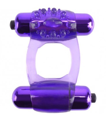 FANTASY C RING DUO VIBR SUPER RING MORADO