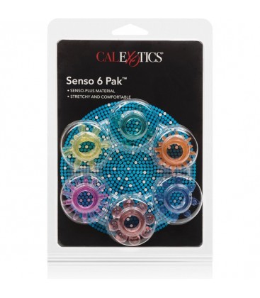 SENSO RINGS KIT DE 6 ANILLOS SURTIDOS