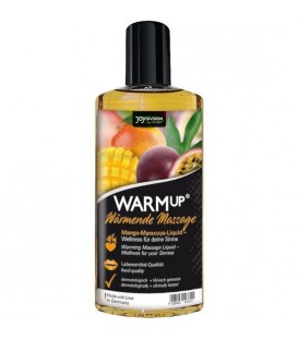 ACEITE DE MASAJE EFECTO CALOR MANGO + MARACUYA 150ML