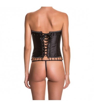 INTIMAX CORSET SHOW NEGRO