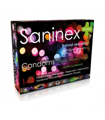 SANINEX PRESERVATIVOS NATURAL SENSATION 144 UDS