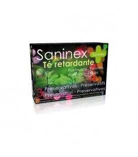 SANINEX PRESERVATIVOS TÉ RETARDANTE PUNTEADO 3UDS