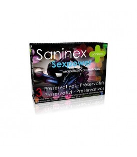 SANINEX PRESERVATIVOS SEX POWER 3UDS
