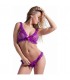 CONJUNTO 2 PIEZAS LAZOS MORADO