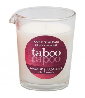 TABOO VELA DE MASAJE PARA ÉL CARESSES ARDENTES AROMA HELECHO