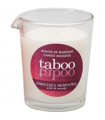 TABOO VELA DE MASAJE PARA eL CARESSES ARDENTES AROMA HELECHO