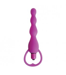 CLIMAX VIBRADOR ANAL DE SILICONA - MORADO