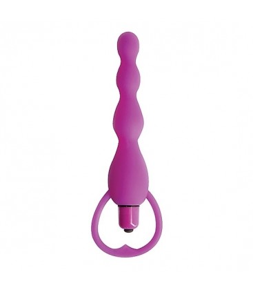 CLIMAX VIBRADOR ANAL DE SILICONA MORADO