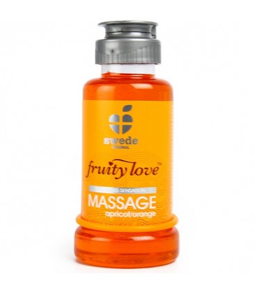 fruity love crema de masaje albaricoque y naranja 100 ml
