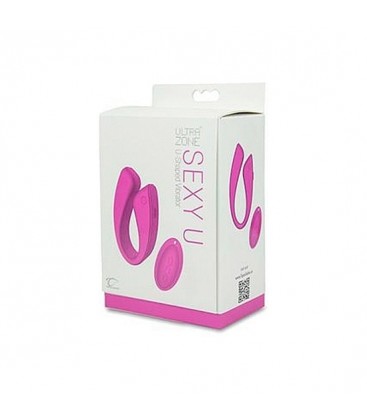 ULTRAZONE SEXY U VIBRADOR PAREJAS ROSA