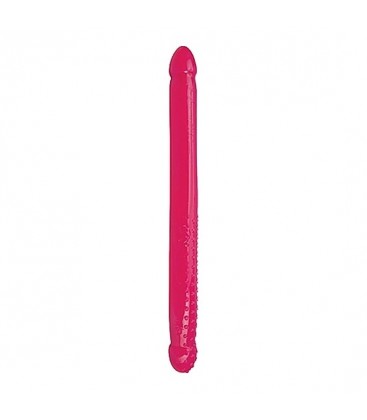 SEX PLEASE DILDO DOBLE PLACER 40CM ROSA