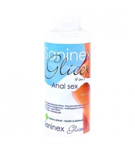 SANINEX EXTRA LUBRICANT GLICEX 4 IN 1 ANAL SEX 100ML