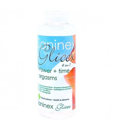 SANINEX EXTRA LUBRICANT GLICEX 4 IN 1 POWER TIME 100ML