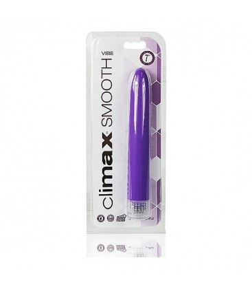 CLIMAX SMOOTH VIBRADOR 15CM MORADO