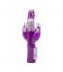 LACI DOBLE CONEJITO VIBRADOR GIRATORIO MORADO