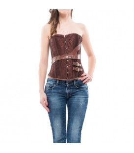 INTIMAX - CORSET ABBIGAYLE MARRÓN