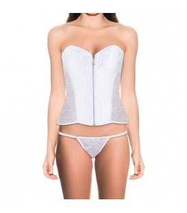 CORSET ATLAS BLANCO