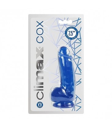 CLIMAX COX 19CM BAWDY BLUE