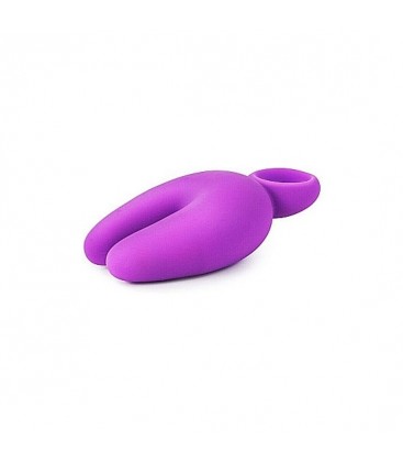 CLIMAX ELITE CLIO VIBRADOR DUAL MOTOR 9 VELOCIDADES MORADO