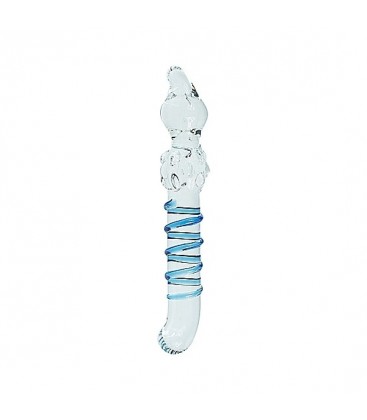 CLIMAX GLASS 4 WAY DILDO DE CRISTAL