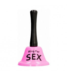 RING FOR A SEX - LARGE BELL - ROSA